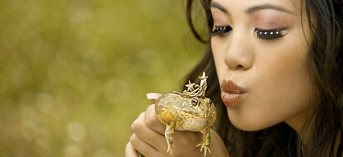 Kissing frogs and the language of conscious dating