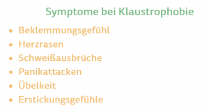 Symptome Klaustrophobie