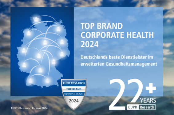 Instahelp ist Top Brand Corporate Health 2024